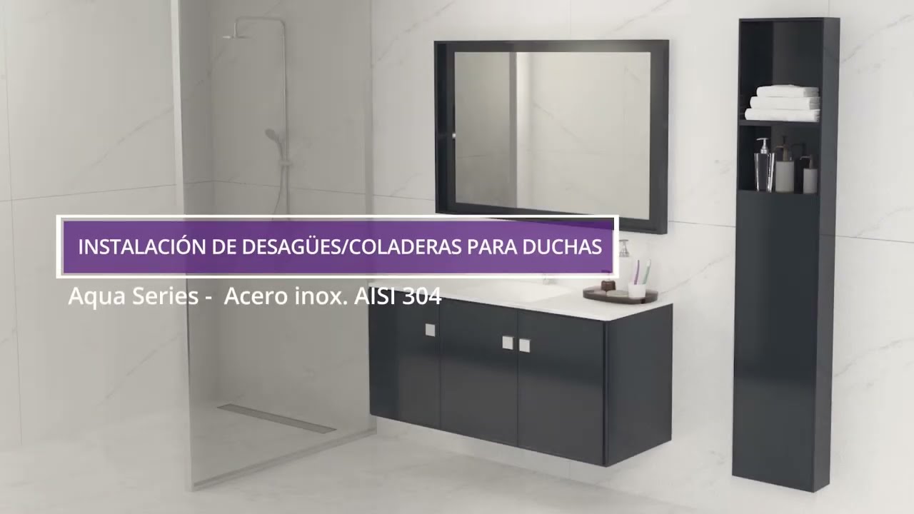 Tutorial de instalaci&oacute;n: Desag&uuml;es Lineales - MA