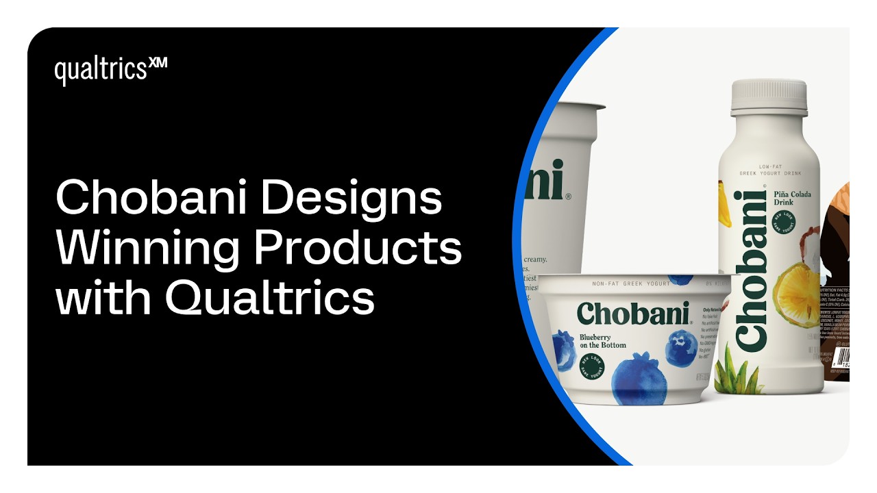 Chobani x Qualtrics: Designing Product Experiences That Win in a Crowded Market