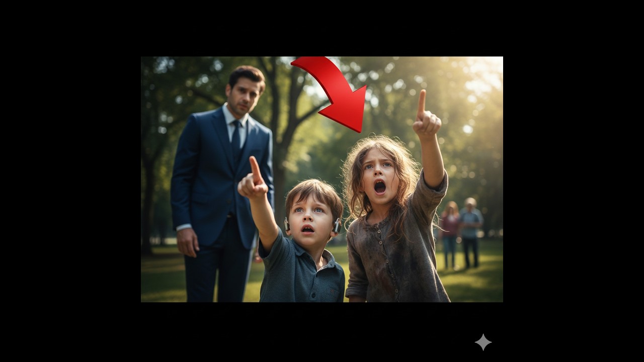 The Billionaire ignored his mute son’s frantic pointing… until a homeless girl screamed 