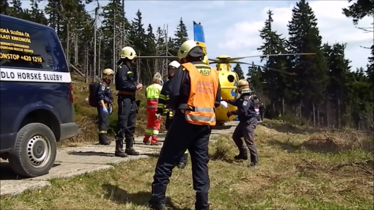 Hasiči HM 8.5.15 dopravní nehoda letecká Černá Hora