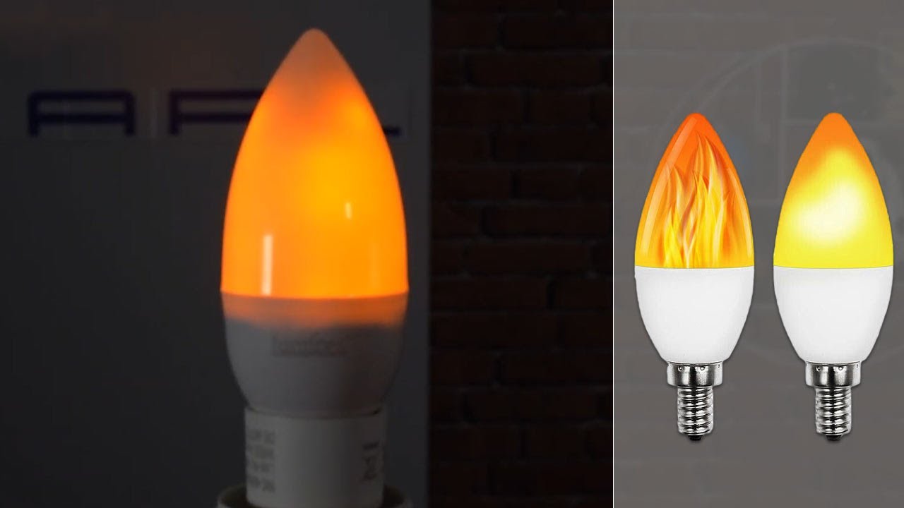 Ampoule LED originale : elle vous donne l'impression d'être éclairé par du feu ! NC7778