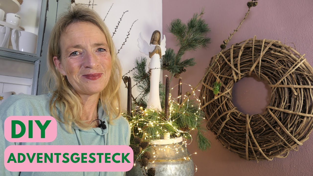 Besondere DIY Weihnachtsanhänger mit Zimtstangen 💚 DUFTENDES Adventsgesteck 💚Weihnachtsdeko 2022
