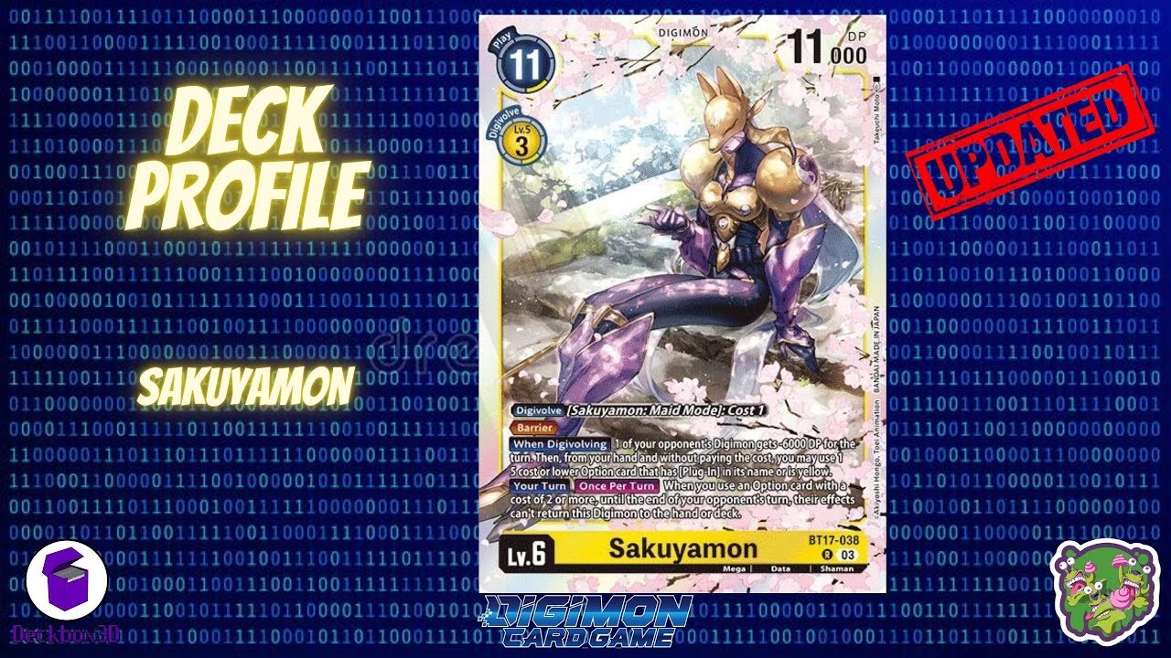 Deck profile Sakuyamon | BT17