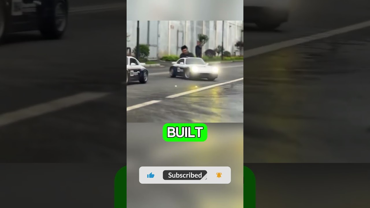 Viral Mini Porsche: $6000 Electric Go-Kart! #MiniPorsche #ViralToy #Porsche911 #shorts