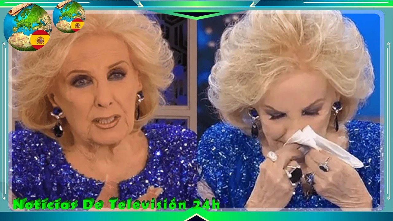 «Tengo ganas de llorar» El triste momento que atraviesa Mirtha Legrand por una dolorosa pérdida
