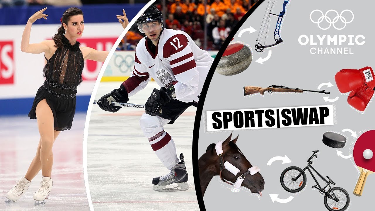 Маркеи И Васильев - Фигурное Катание Против Хоккея | Sports Swap