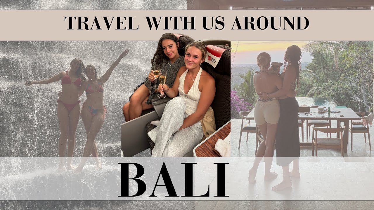 Bali Vlog: Travel with us around Bali 🌺 Showing my sister Bali for the first time! Flying Business🥹