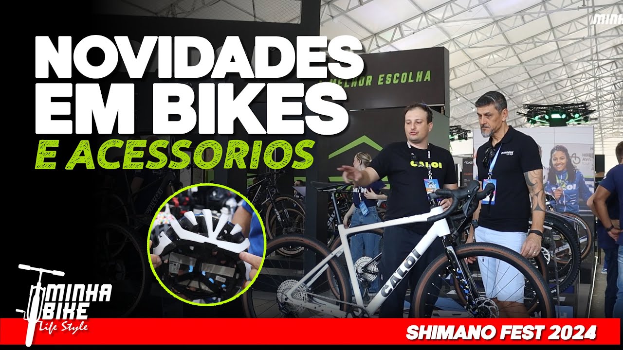 AS NOVIDADES EM NOSSO  2º DIA DE SHIMANO FEST 2024 - Minha Bike Life Style