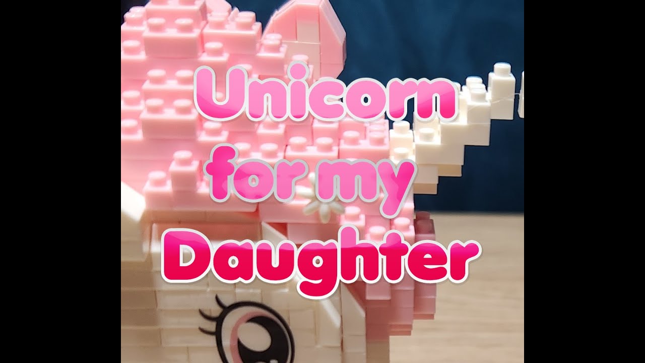 Making Unicorns From Mini Blocks With My Daughter.