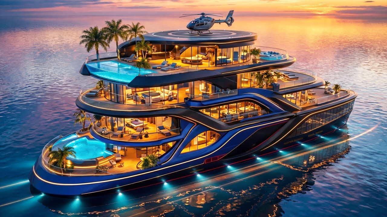 Inside AURELION: A Billionaire’s Floating Dream Home | Yachts World