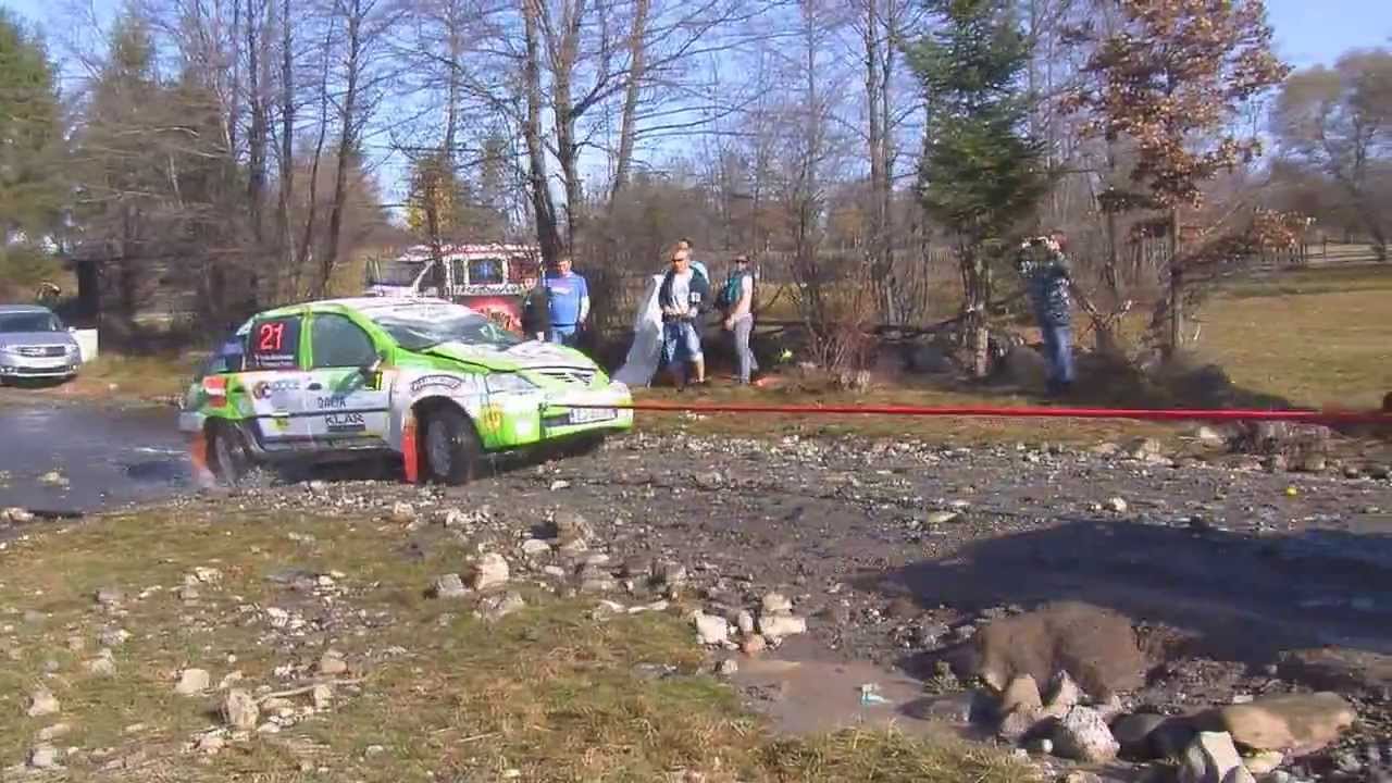 Harghita Rally 2013 crashes & close calls