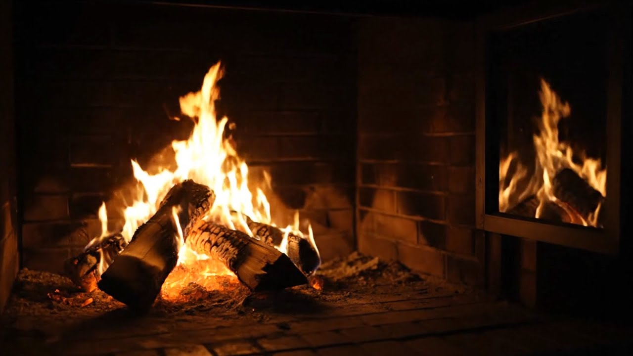 Fireplace Sounds for Deep Sleep 🔥 | Cozy Crackling Fire Ambience for Relaxation