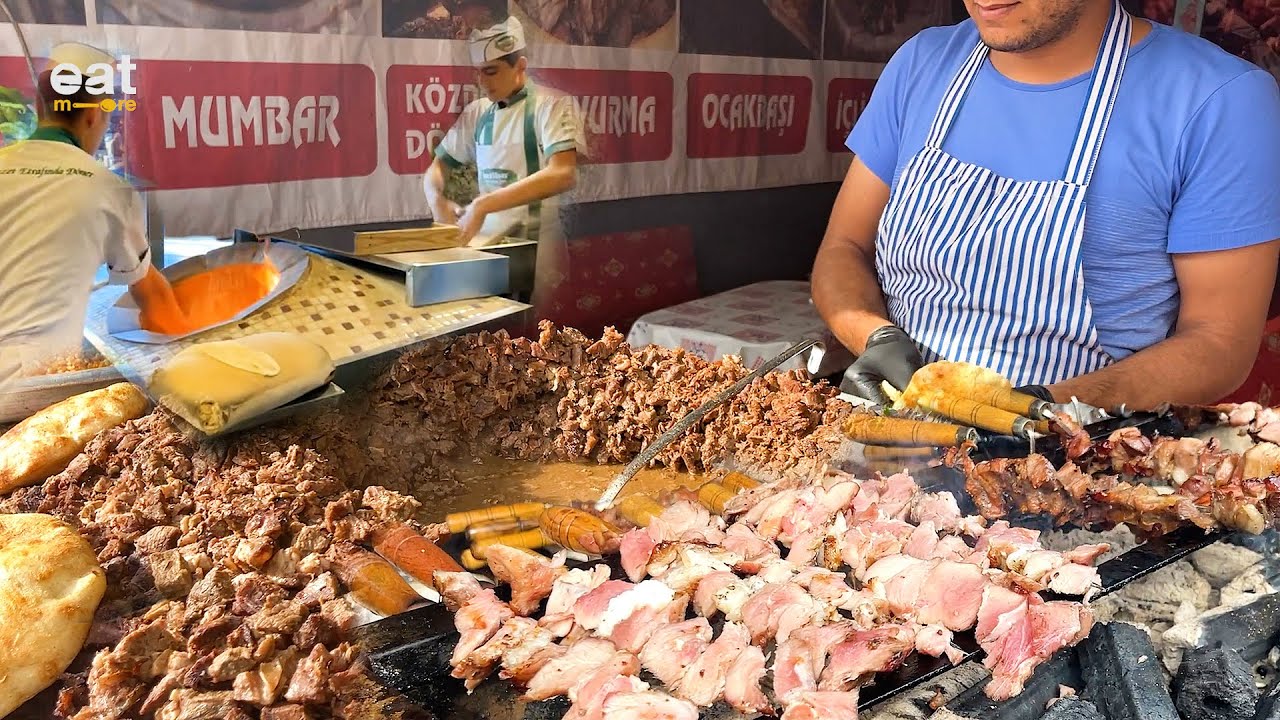 Istanbul Street Food Mix 2023 - Turkish Street Food Tour in Istanbul