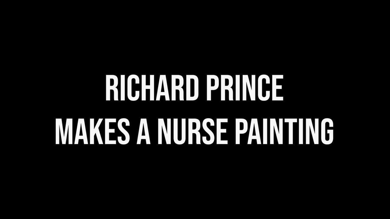 Richard Prince Makes A Nurse Painting