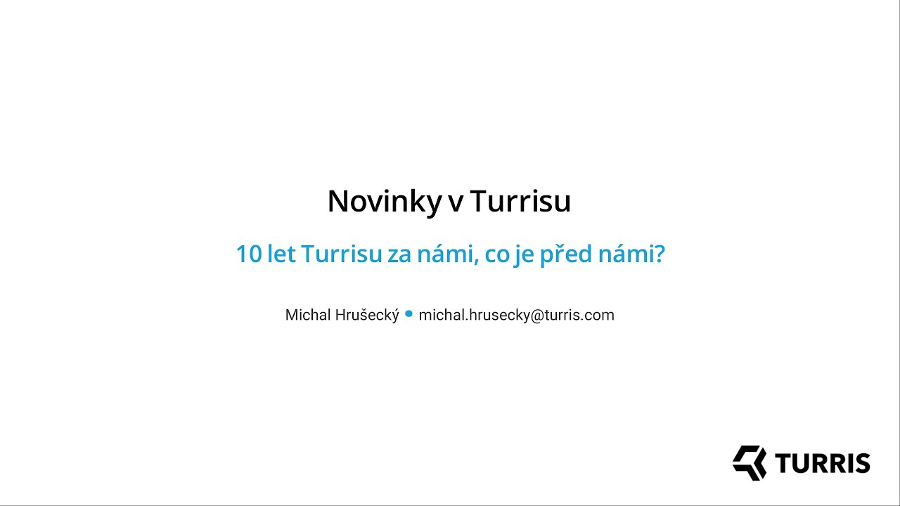 Novinky v Turrisu | Michal Hrušecký