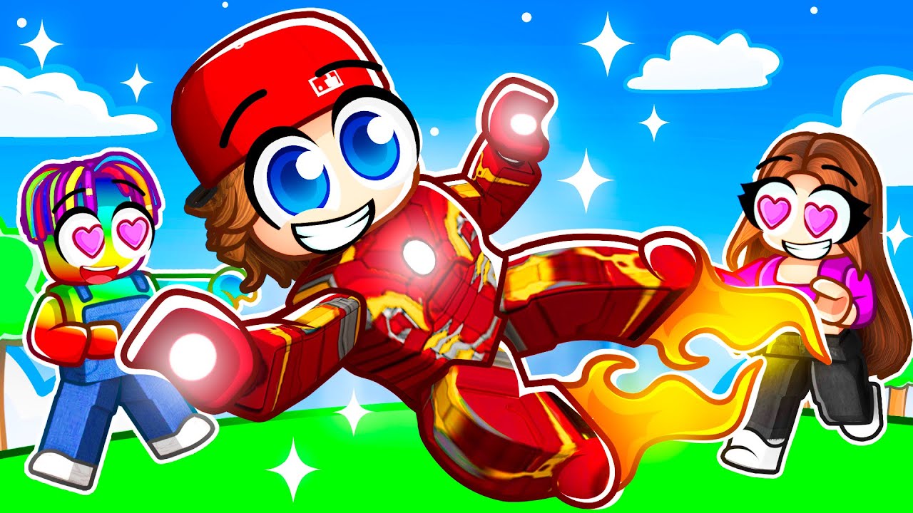 Devenir le IRON MAN le plus puissant du monde sur Roblox !
