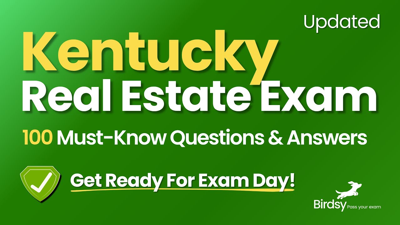 🎯 Ace Your Kentucky Real Estate Exam: 100 Q&As