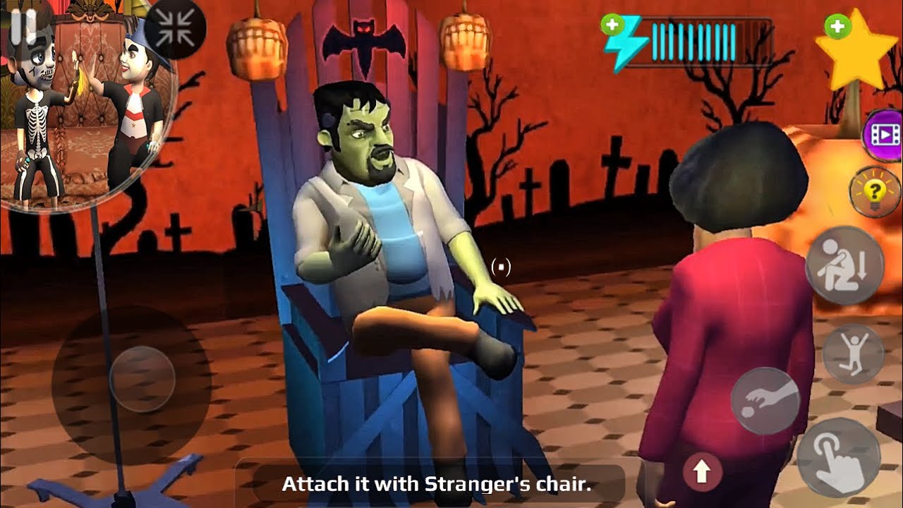 Scary Stranger 3D - New Update A Shocking Discovery | Spooky Season First Halloween Chapter Gameplay