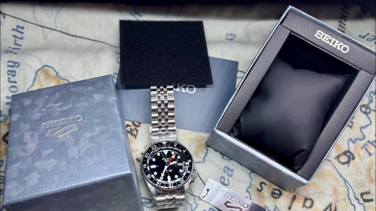 Seiko 5 Sports 5KX GMT Model SSK001K1 - a brief unboxing and my first impressions. 