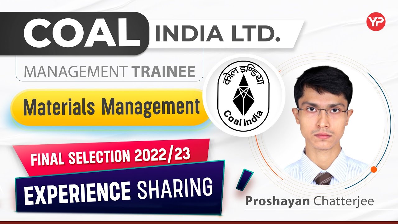 CIL Materials Management Selection experience sharing 2022-23 recruitment management trainee