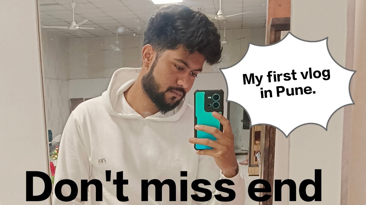 My first vlog in pune.#nightwalks