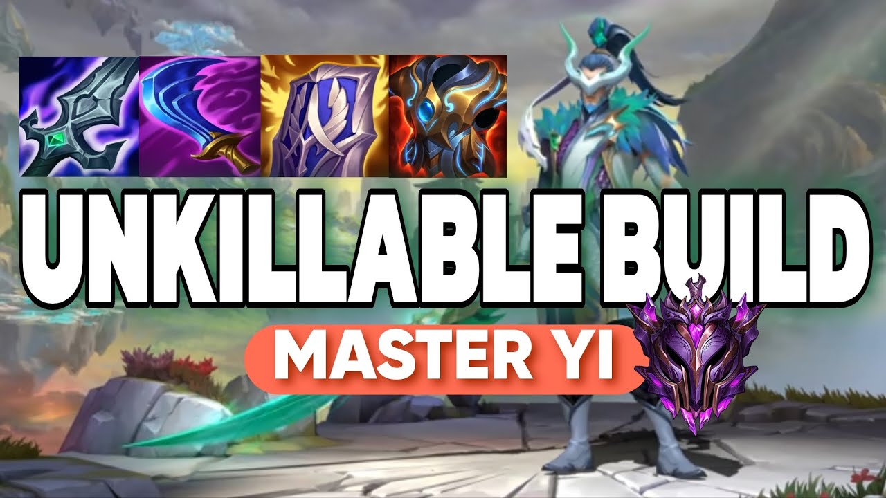 You cant die with this build on Master Yi.. Wildrift Master Gameplay Build and Runes