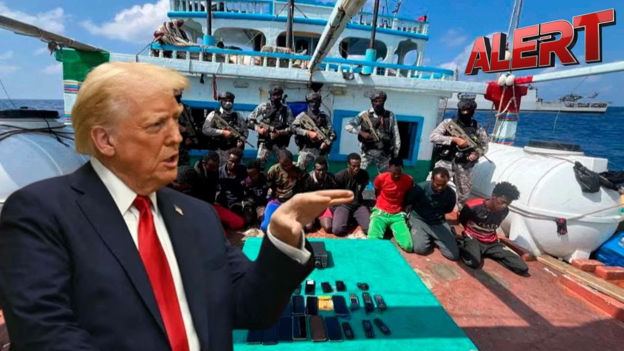 В новых заявлениях президент Трамп предупредил сомалийских пиратов о возможном ракетном ответе с ...