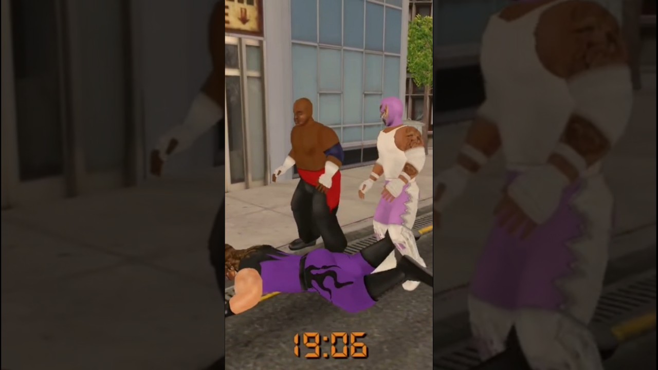He looked at me first #catz #funny #wwe #wrestlingempire #wrestling #gaming