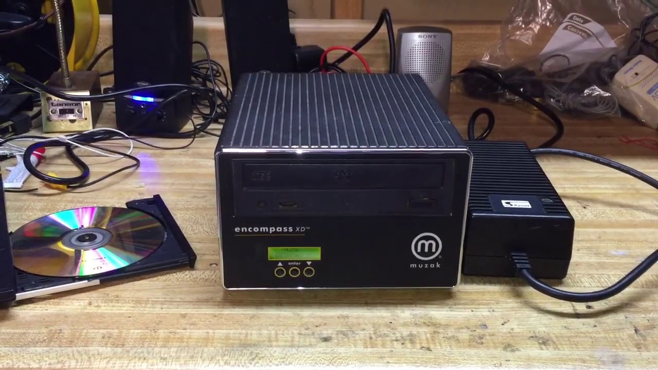 This CD Music System Shocked Me! Muzak Encompass XD Unbox