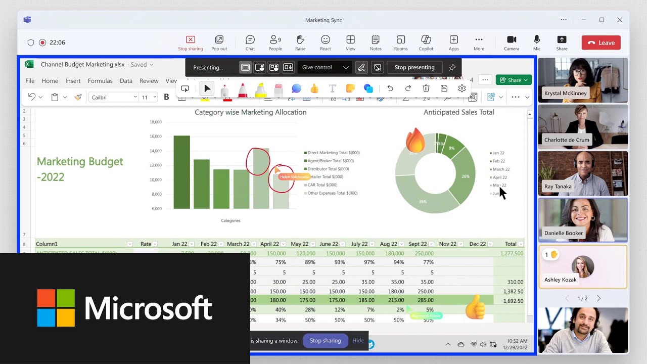 How to annotate in Microsoft Teams - Microsoft Whiteboard