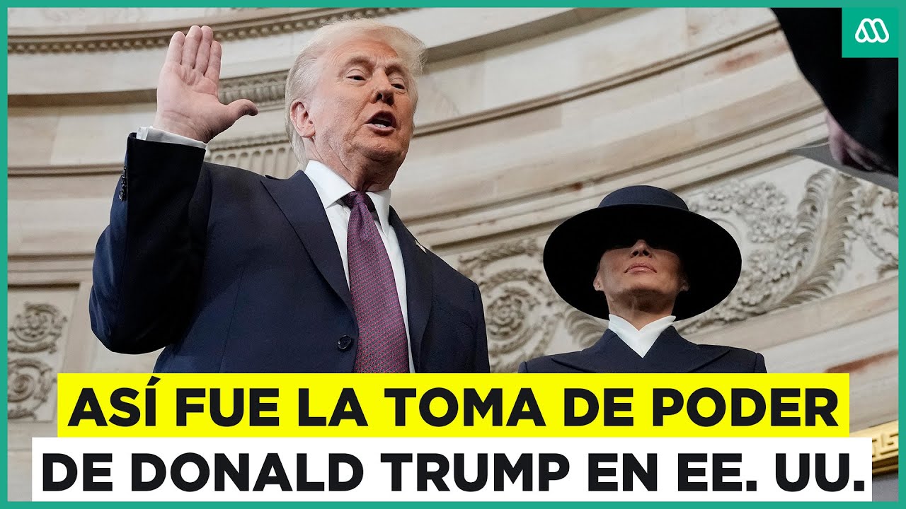 As&iacute; fue la toma de poder de Donald Trump en Estados Unidos