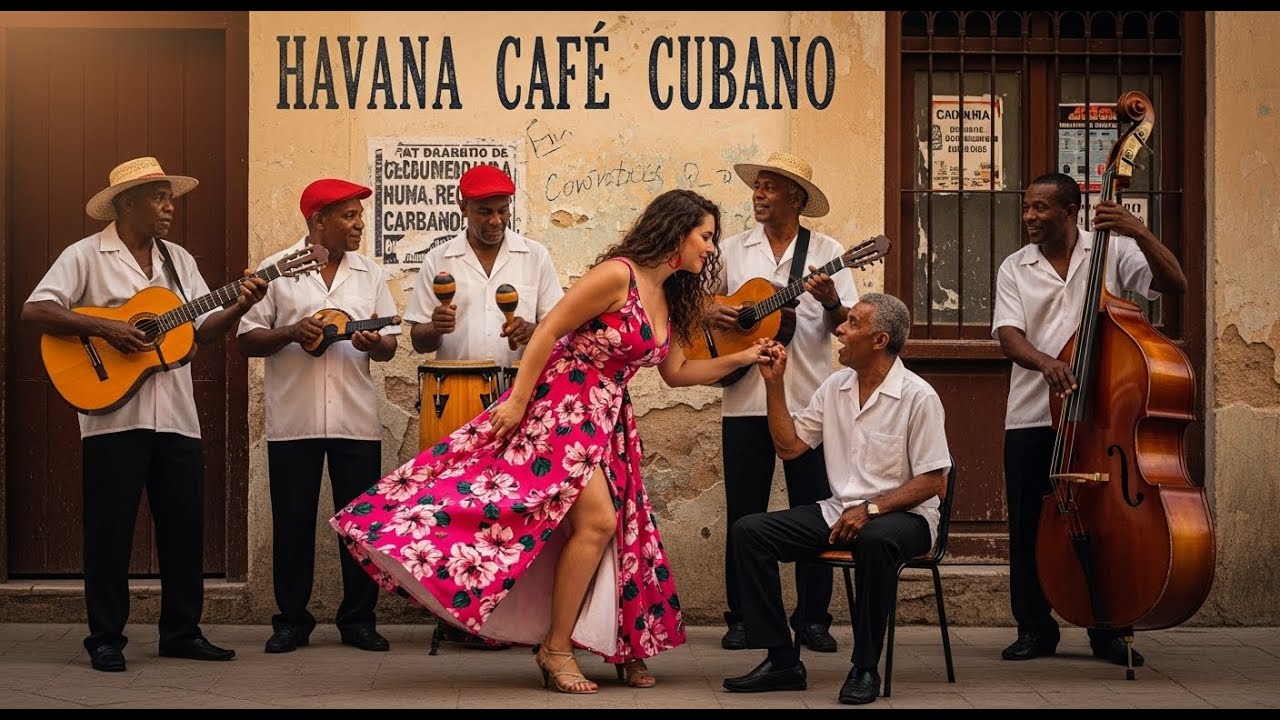 Café Cubano Music 🎹: Caribbean Café Nights & Gentle Piano Jazz • mix92