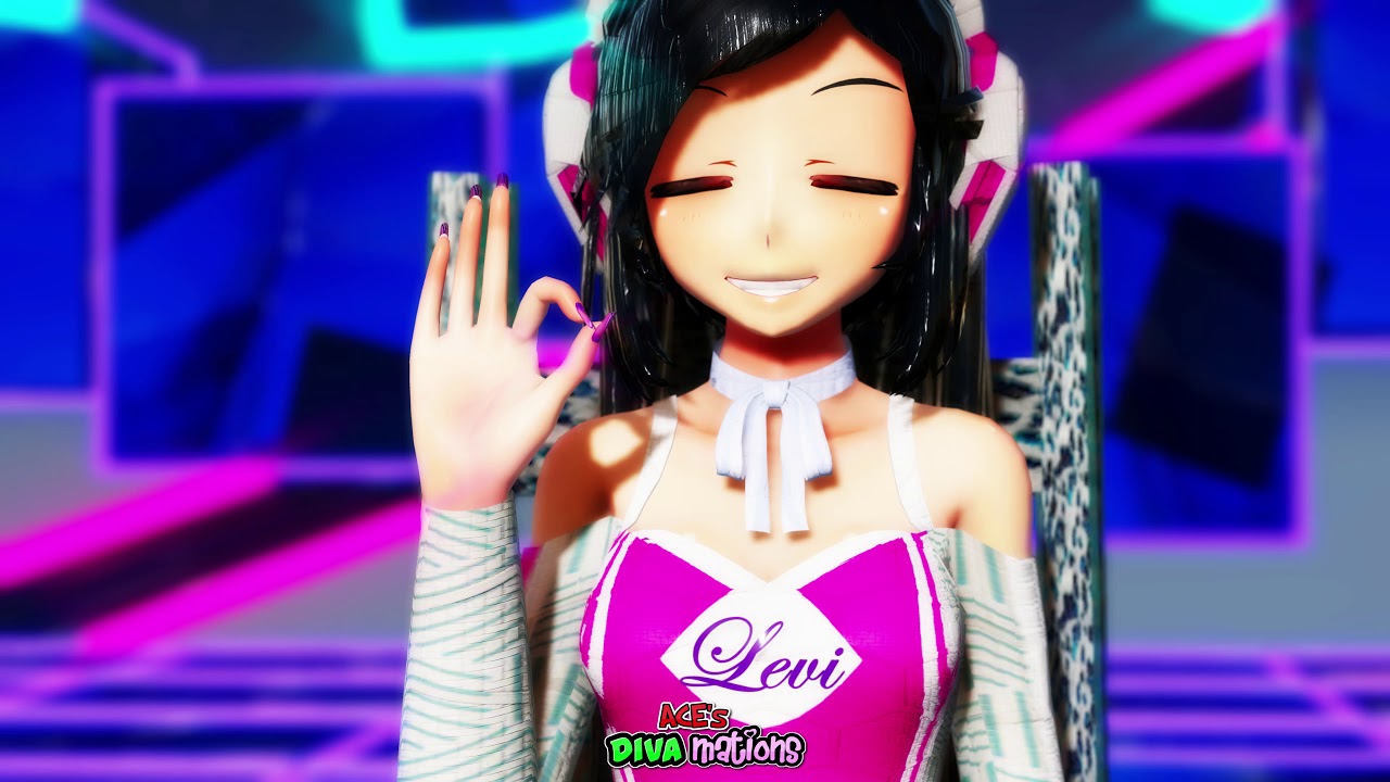 [4k60FPSMMD] Despacito ✗ Faded ✗ Shape of You ✗ Treat you Better Gamer Levi and Synth Clover