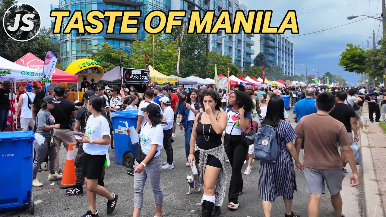 Taste of Manila 2024 | Toronto Walk Around Bathurst & Wilson (Aug 2024)