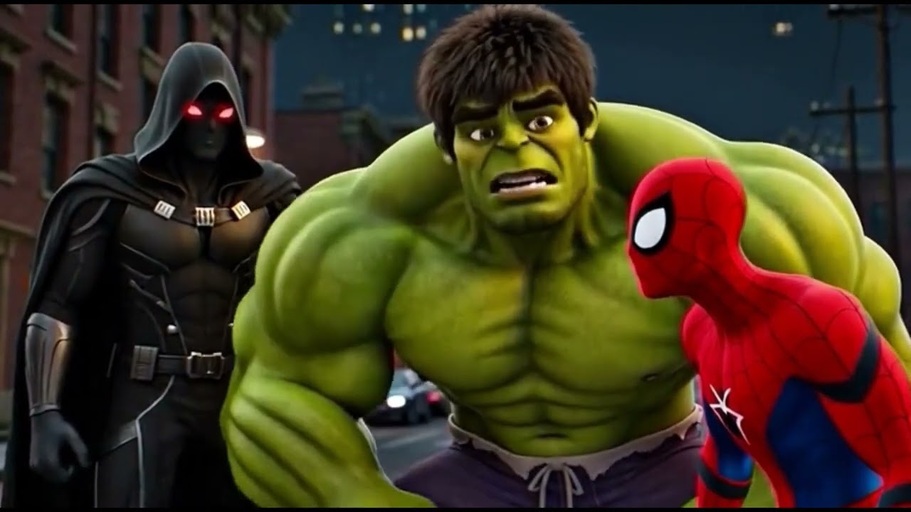 Hulk vs Spiderman