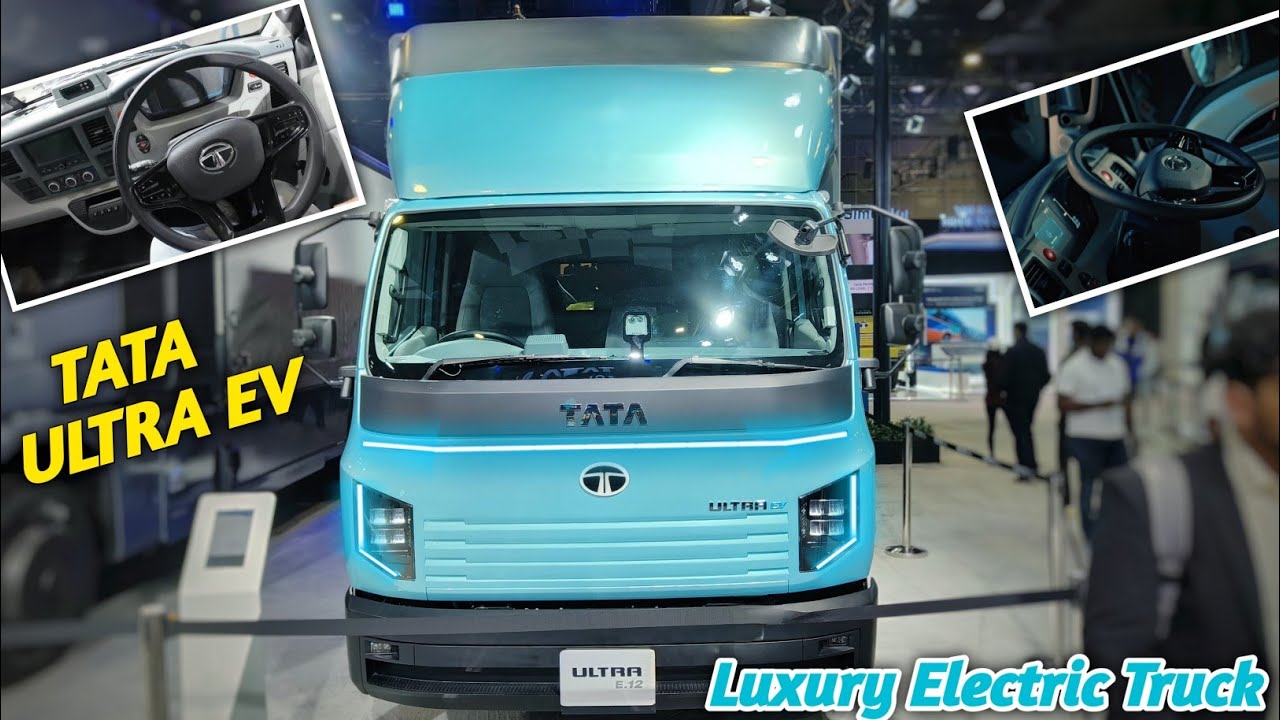 Tata Ultra E .12 Electric Luxury Truck Review ⚡ Lonch In Auto Expo 2025 ||