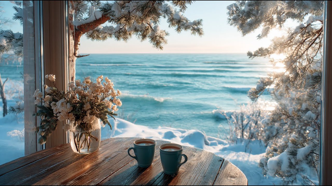 Winter Morning Beside the Sea | Sunlit Mornings by the Sea