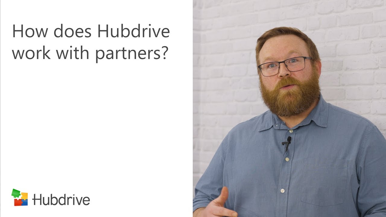 How does Hubdrive work with partners?