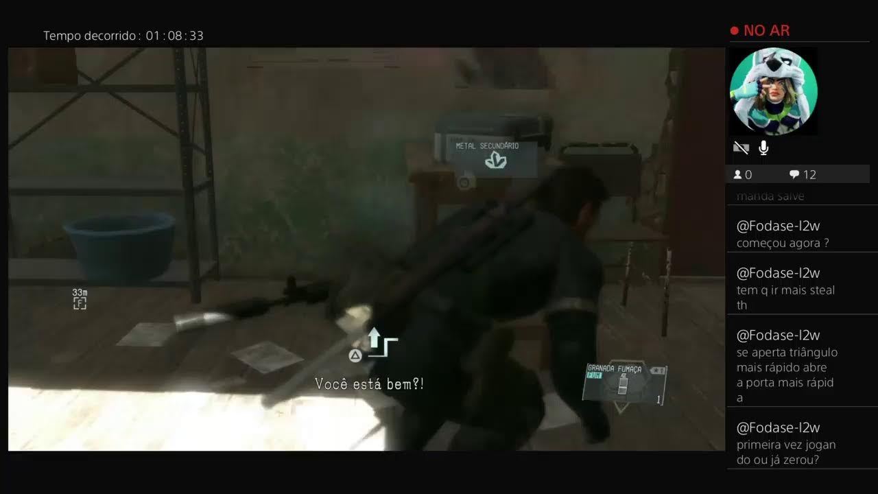 METAL GEAR SOLID V THE PHANTOM PAIN 03 Seguindo nas missões principais e Ops.