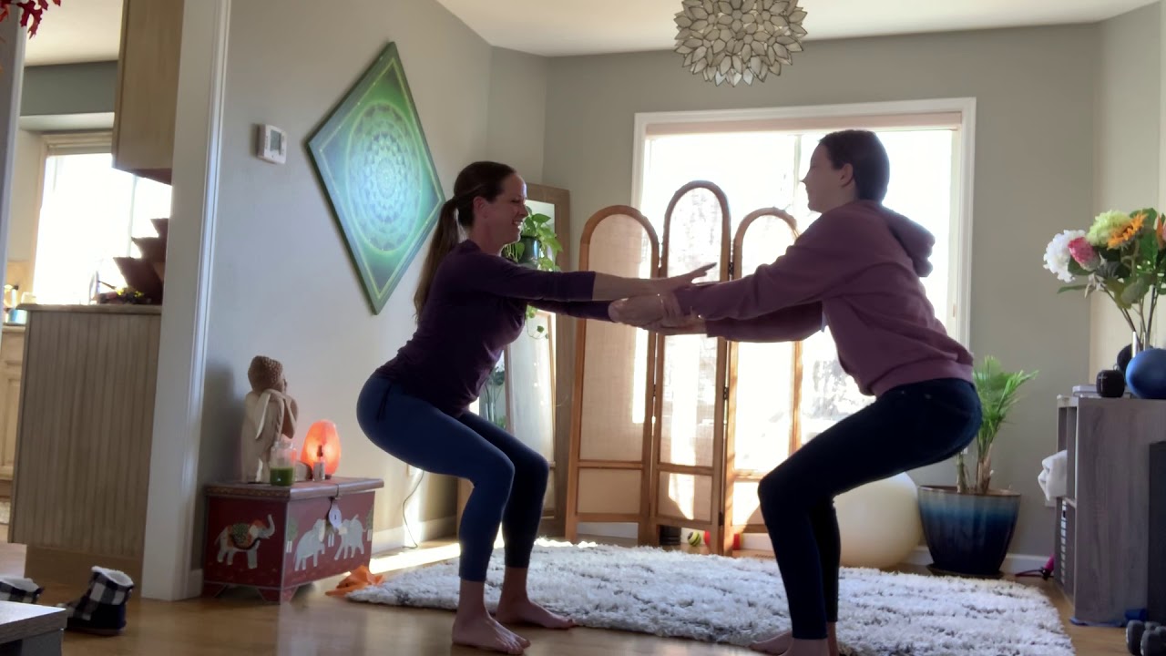 Partner Pilates/Yoga Fun Play