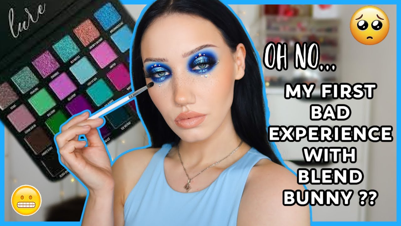 ХММ 😐 Свотчи и обзор палетки теней BLEND BUNNY LURE | MAKEMEUPMISSA