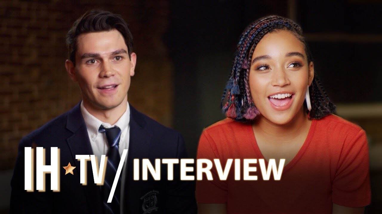 KJ Apa & Amandla Stenberg Interview - The Hate U Give (Digital, Blu-ray and DVD)