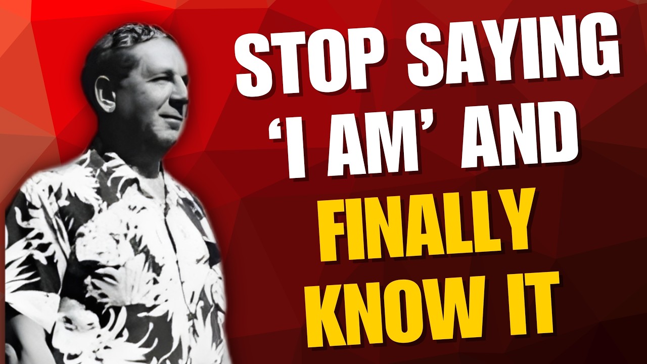 Stop Using “I AM” as a Technique — Discover the SILENCE Where GOD Is Known (Joel S. Goldsmith)