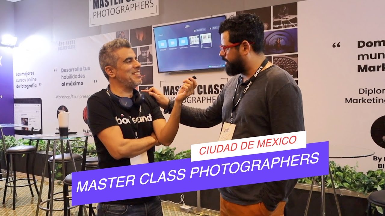 Evento MASTER CLASS PHOTOGRAPHERS en la Ciudad de México - Bodeando