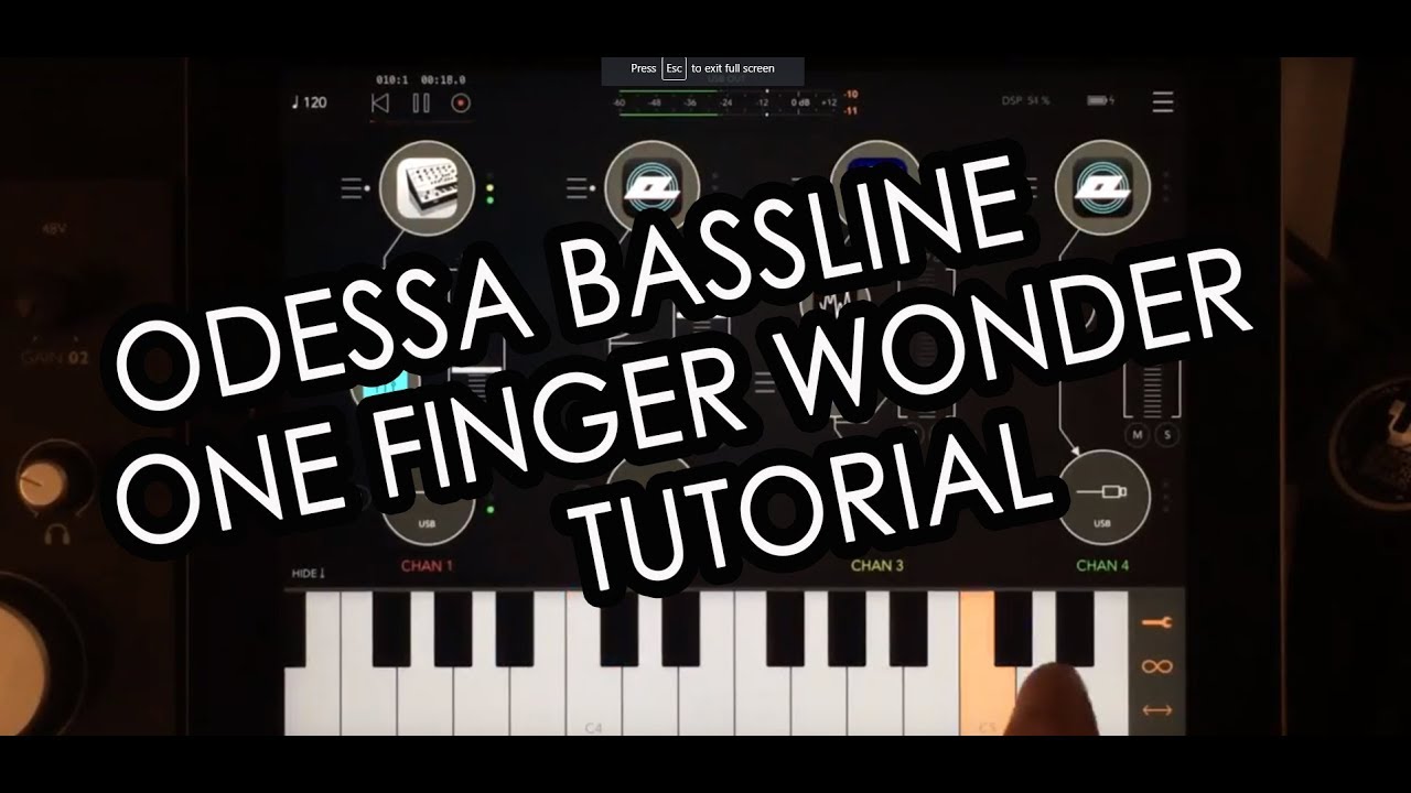 Routing and Triggering Bram Bos Rozeta Bassline One Finger Wonder