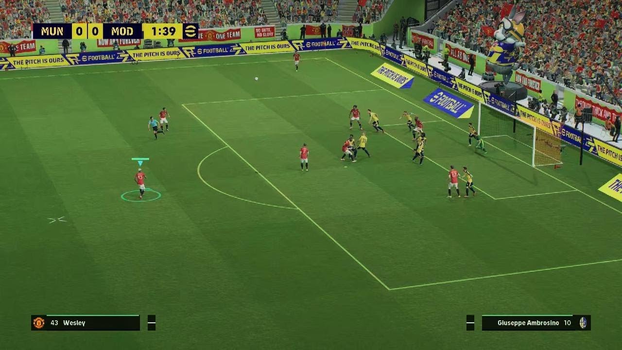 Charles de Kaetalre goal vs Modena PES 26 challenge