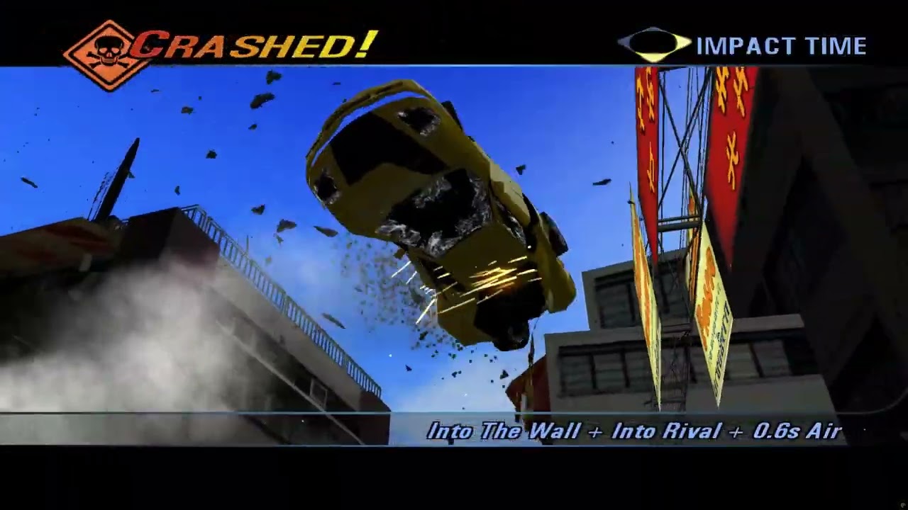 Burnout 3: Takedown | PS2 (PCSX2) | 1080p/60 FPS | 56/73 Racing WT | Golden City - Road Rage