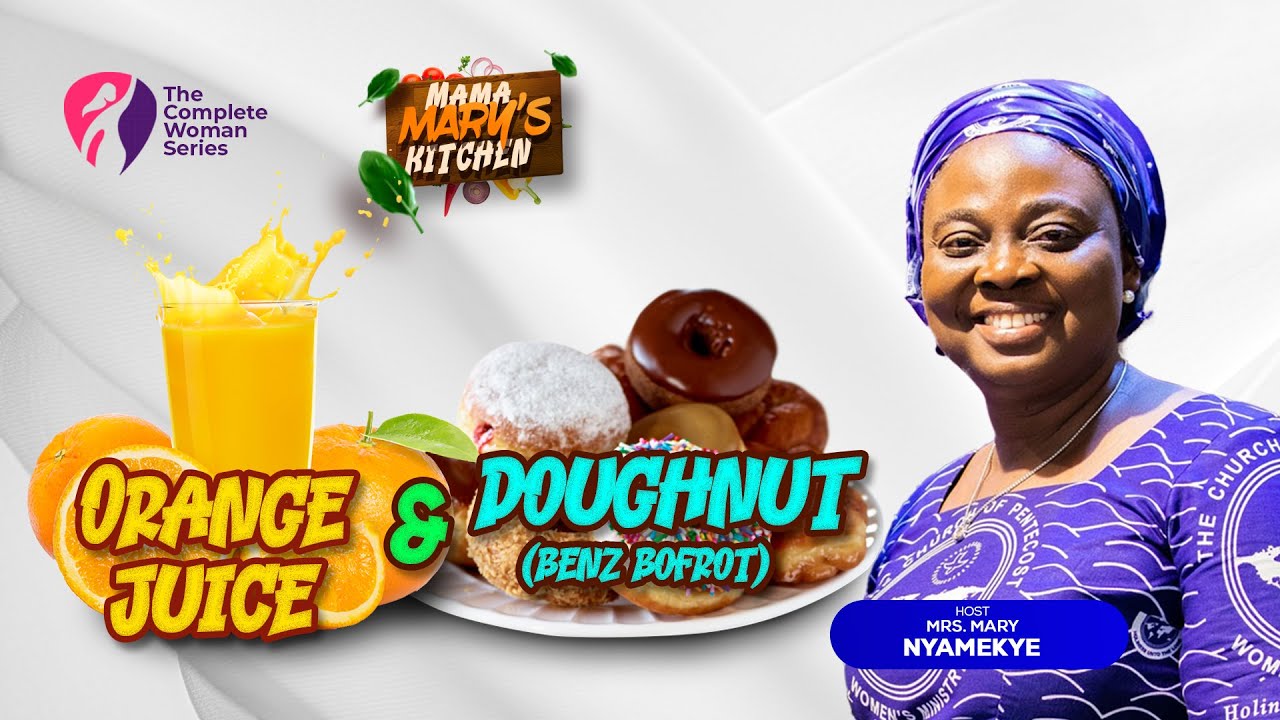 MAMA MARY'S KITCHEN : FRESHLY SQUEEZED ORANGE JUICE & DOUGHTNUTS