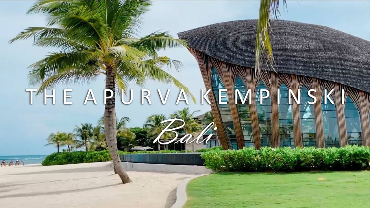 One of Bali's Newest and Most Popular 5-Star Hotels with Private Beach: Apurva Kempinksi in Nusa Dua