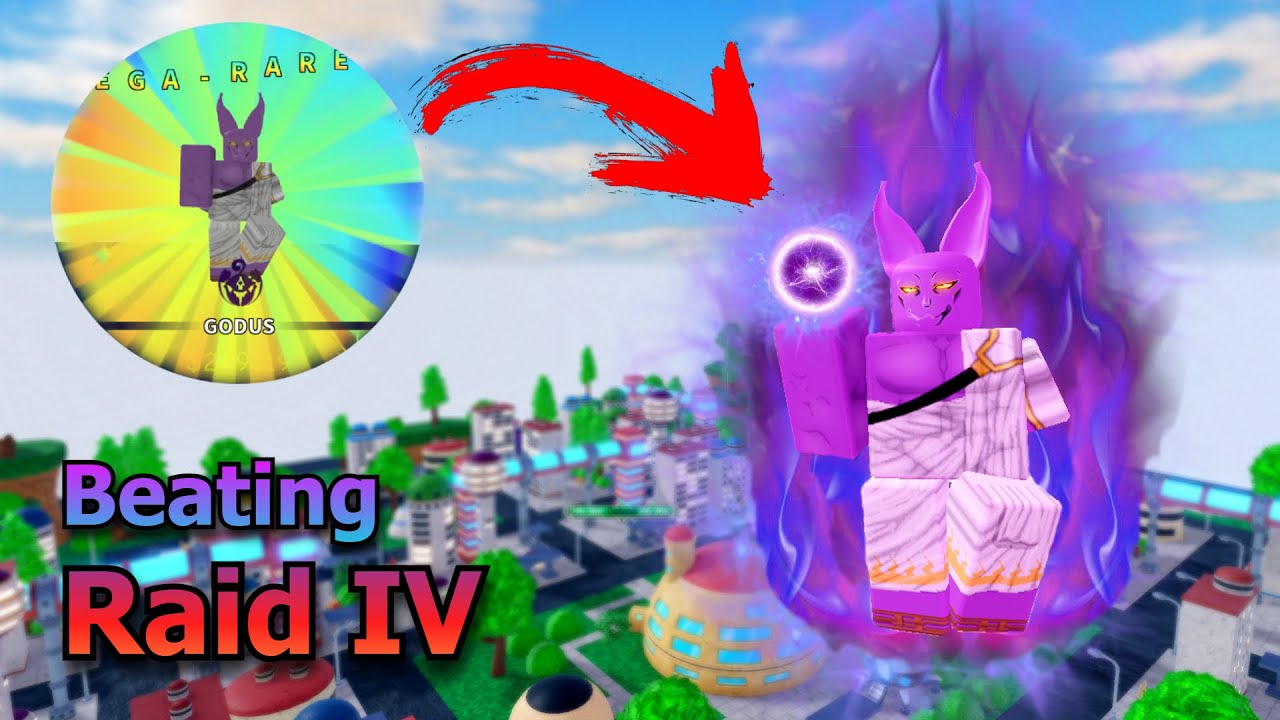 How To Get New Beerus 6 Star (Godus) - Beating Raid 4 | All Star Tower Defense